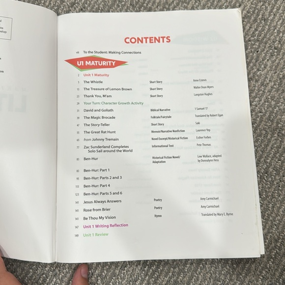 Bju Christian homeschool literature 8th grade textbook - Picture 2 of 9